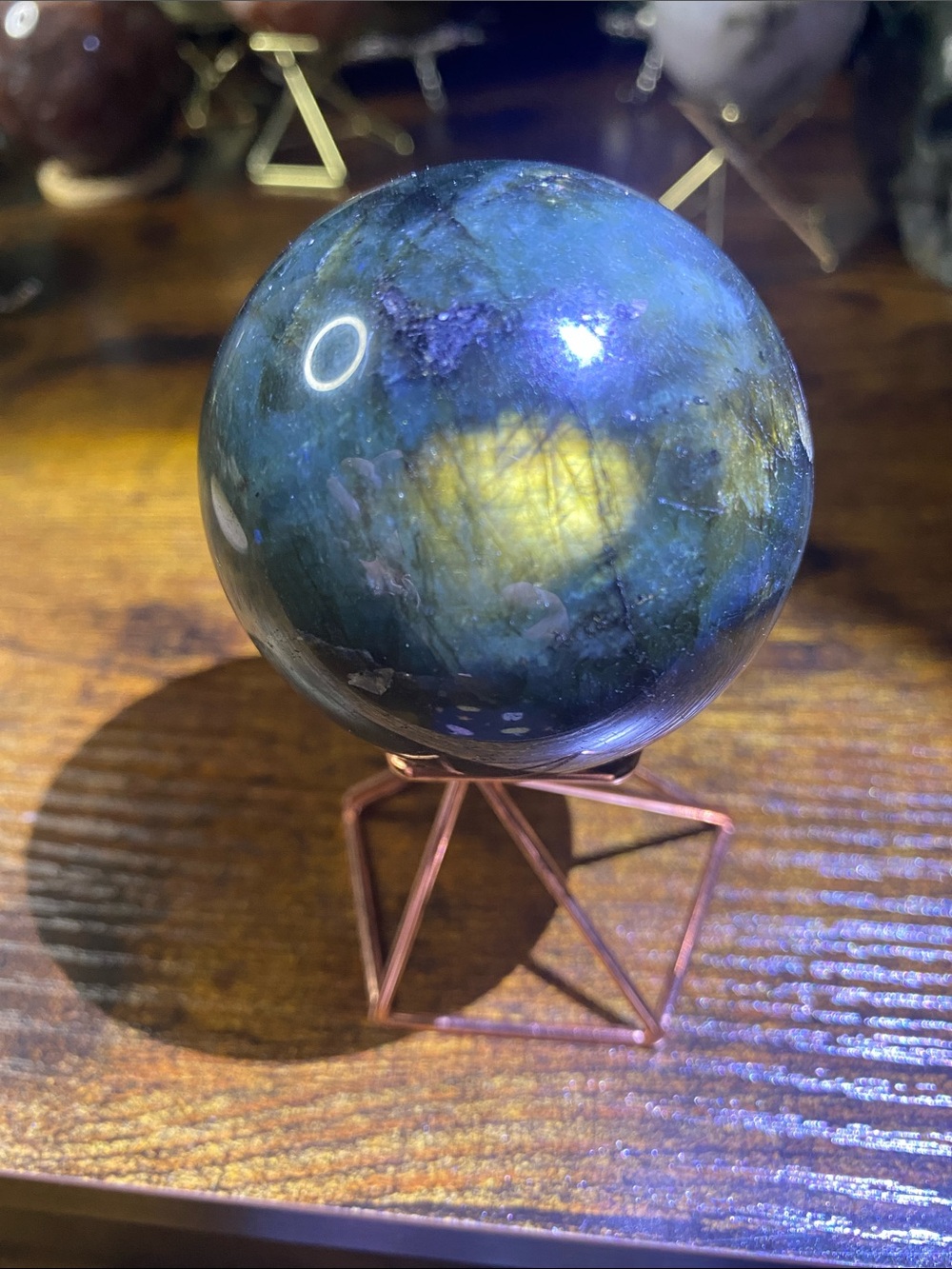 Labradorite Sphere - Picture 14 of 15